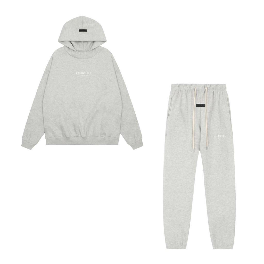 22s Sezóna 8 Essentials Unisex Mikina s kapucňou - Streetwear Voľný strih Fleece