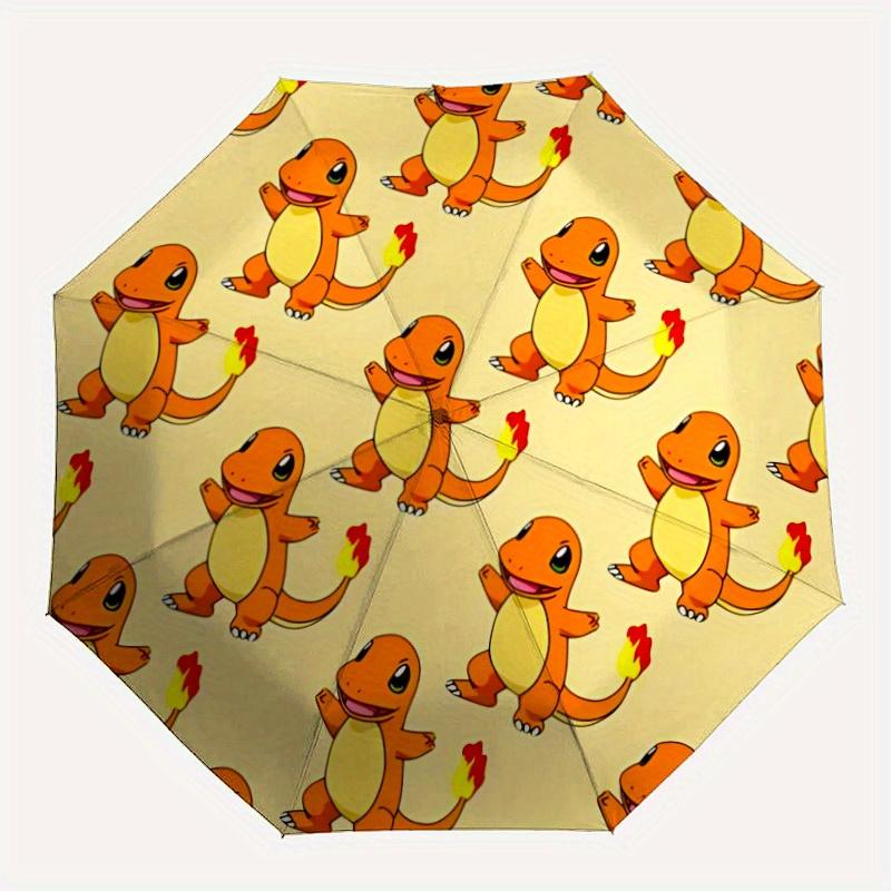 

1pc Charmander, Pokémon Automatic Umbrella 8-Bone Design Compact Gear for Outdoor Travel, Perfect Gift for Friends or Family yy250829129