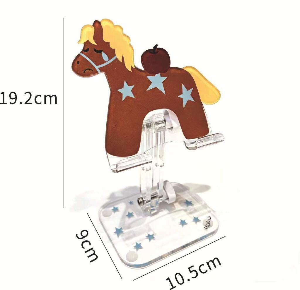 Crying Horse Acrylic Phone & Tablet Holder - Desktop Stand