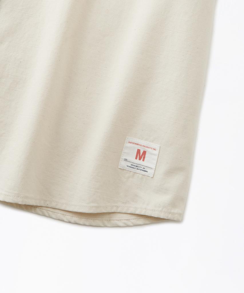 OUTSTANDING Vintage Baseball Half Shirt_Ivory