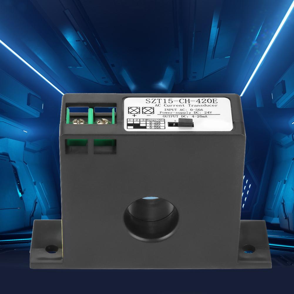 SZT15CH420E Current Transducer Transmitter Transformer Sensor AC Current Converter 050A