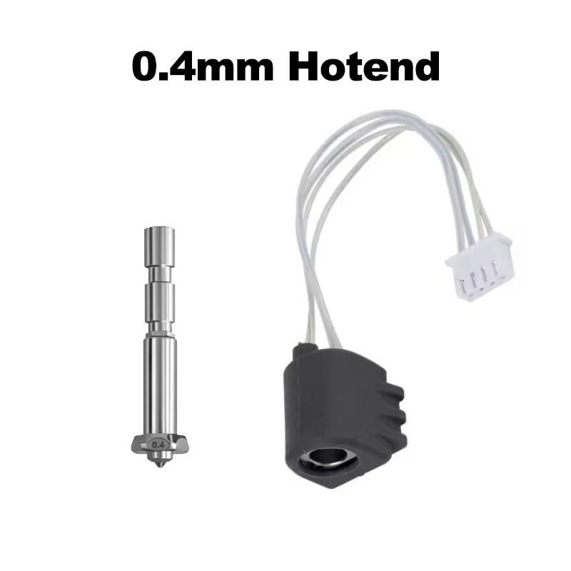

Для Anycubic Kobra3 Max Combo Гарячий кінець Сопла Головка принтера в зборі з соплом 0,4/0,6/0,8 мм для 3D-принтера Аксесуари Anycubic 0.4mm Hotend