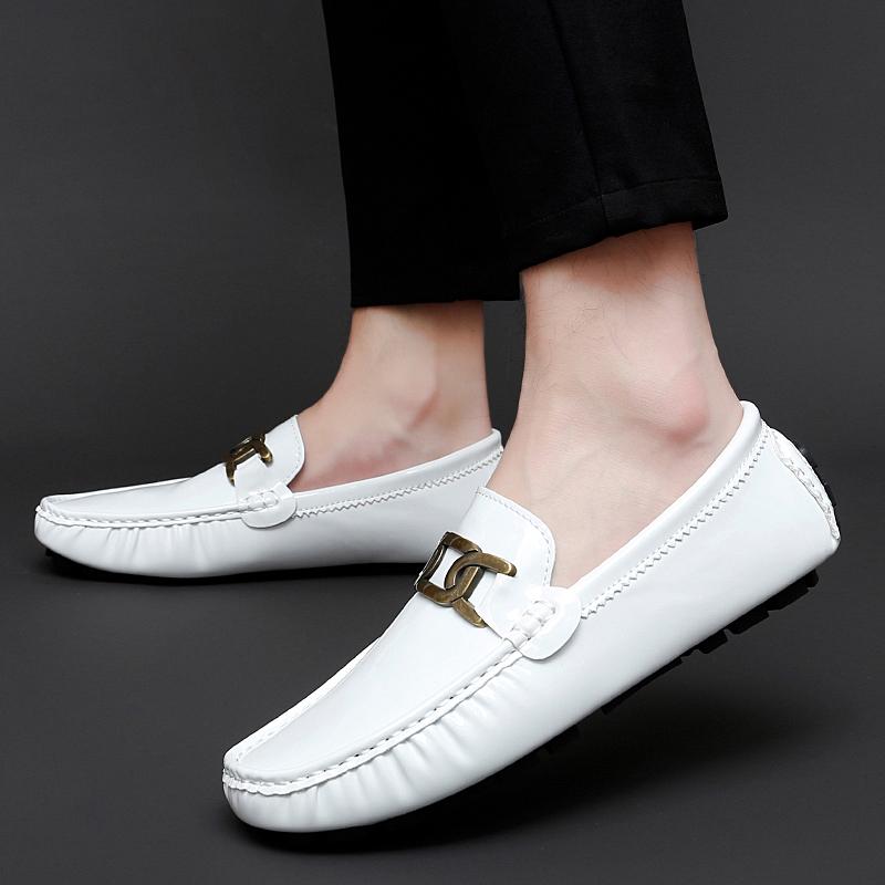 Men's Classic Plus Size Oxfords Business Flats Casual Leather Shoes Driving Loafers Wedding Shoes Italian Style Mocassins