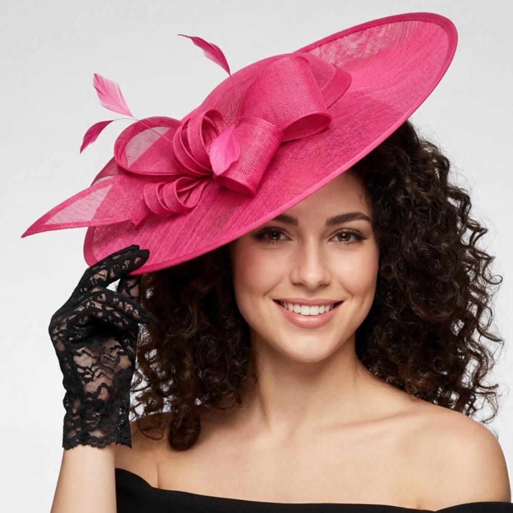Exquisite Mesh Bow Headband French Vintage Kentucky Hat Fashion Tea Party Hat Photography