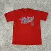 Minnesota Twins Shirt Mens XL Red MLB Baseball Michael Cuddyer 5 T Tee Logo