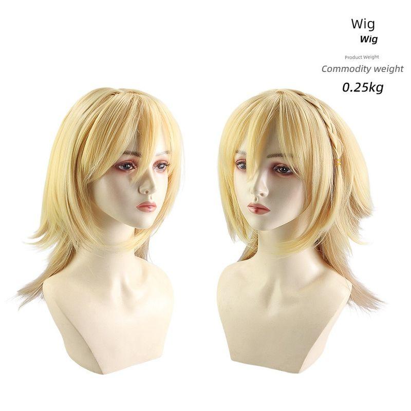 Genshin Impact Kaveh Cosplay Costume, the Famous Architect of Sumeru Cosplay Role-Playing Costume, Genshin Impact Kaveh Cosplay Outfit Genshin Impact Kave Wig Size S