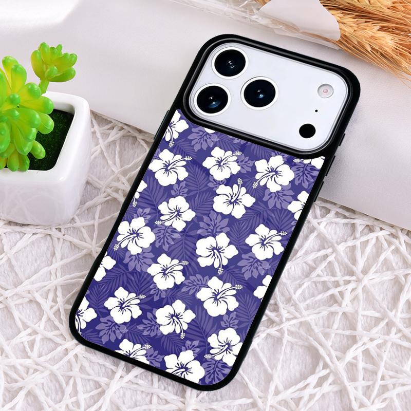 

Hawaiian Ornament Phone Case for iPhone 17 Air 16 15 11 12 14 13 Pro Max Shockproof Cover iPhone Air