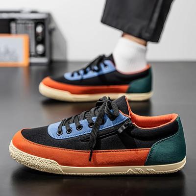 Herren Frühling und Herbst Neue Rutschfeste Flache Schuhe Freizeit Sport Loafer Vulkanisierte Schuhe Studenten Walking Designer Tenis Masculino