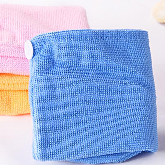 Super absorpční kšiltovka na ručník z mikrovlákna Rychlosuchá čepice do sprchy pro sušení vlasů