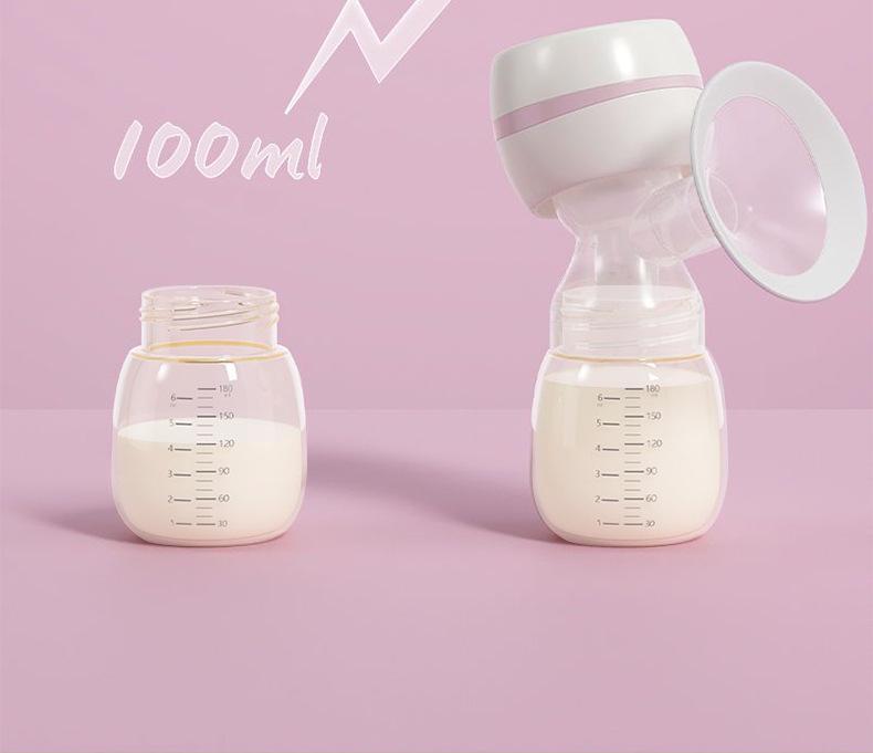 Pompă de sân electrică inteligentă integrată: Complet Automat, Masaj Postpartum, Confortabil, Suctiune Puternica, Colector Portabil de Lapte