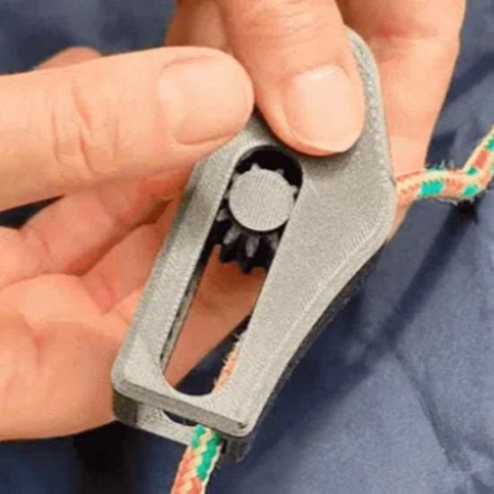 1/2Pcs One-piece Rope Tensioner Heavy Duty 3D Printed Outdoor Hiking Backpacking Camping Tent