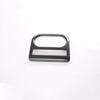 For Toyota bZ4X 2022 2023 24 Carbon Fiber Rear Water Cup Holder Frame Cover Trim