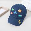 Vehicles Pattern Children Sports Hats Denim Baby Sun Visor Hat Simple Kids Baseball Caps  Outdoor