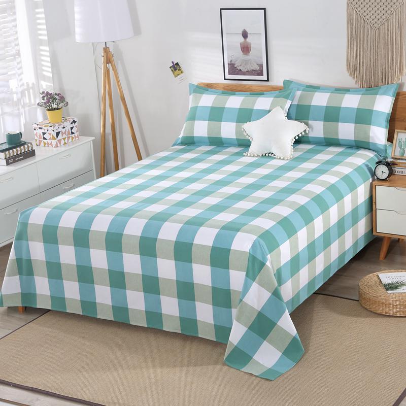 Plaid 100% Cotton Thickened Single/Double Extra Large Duvet Cover