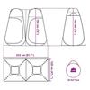 VidaXL Pop-up Waterproof Green Privacy Tent, Tent, Garden Tent, Outdoor Shelter, Camping Tent, Shelter of 4004137