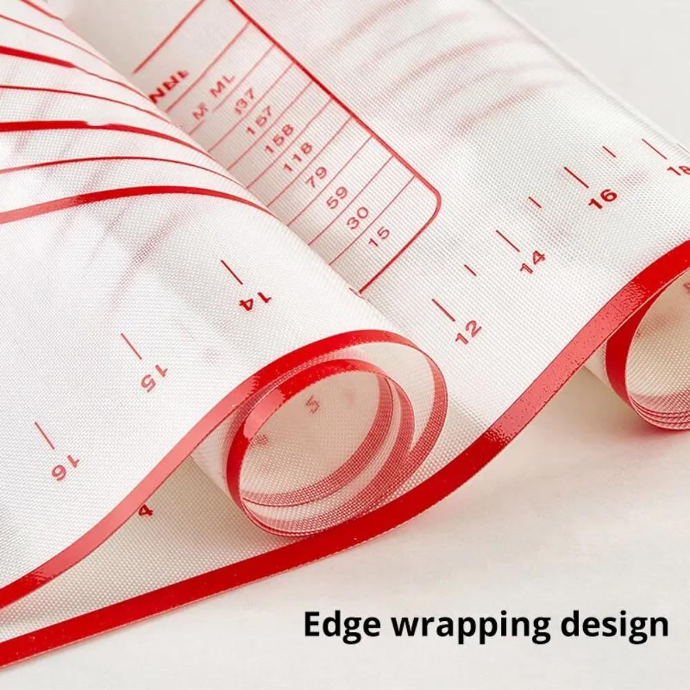 Silicone Kneading Pad Silicone Baking Mat Pastry Mats for Rolling Dough Kneading Non Slip for Fondant/Pizza/Cookies