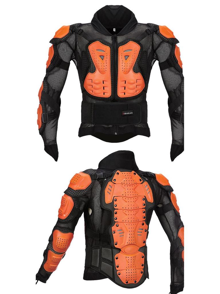 Autumn/Winter Off-Road Motorcycle Armor & Chest Protector Suit for Riding, Racing, and Skiing