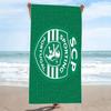 Sporting CP Logo Print Beach Towel, Large Soft Quick Dry Towel for Beach Camping Swimming