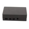 Heatsink Case Aluminium Alloy Cooling Metal Case with Multiple Interfaces for RasPi 4b Black