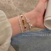 A Few Taels of Broken Silver~ Opal Beaded Simple Bracelet Women's Light Luxury Niche Exquisite High-end New Jewelry