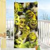 Funny Classic Film S-Shreks-S Green Towel Soft Pool Gift For Travel Gym Shower Camping Quick Dry Sports Large Beach Towels