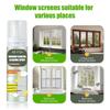 Powerful Window Glass Cleaner Spray Strong Decontamination Foam Oil Stain Remover Leaves Surfaces Bright for Home and Office