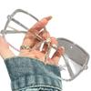 New big face special widened black frame glasses for women's myopia can be equipped with plain artifact, large frame fat face men's decorative frame