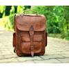 Kožený batoh na notebook pro muže a ženy, Cestovní batoh, Turistický batoh, Studentský batoh, Batoh na batoh Vánoční dárek