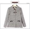 2025 Fashionable Plaid Woolen Jacket for Women, Perfect for Middle-Aged Moms and Seniors