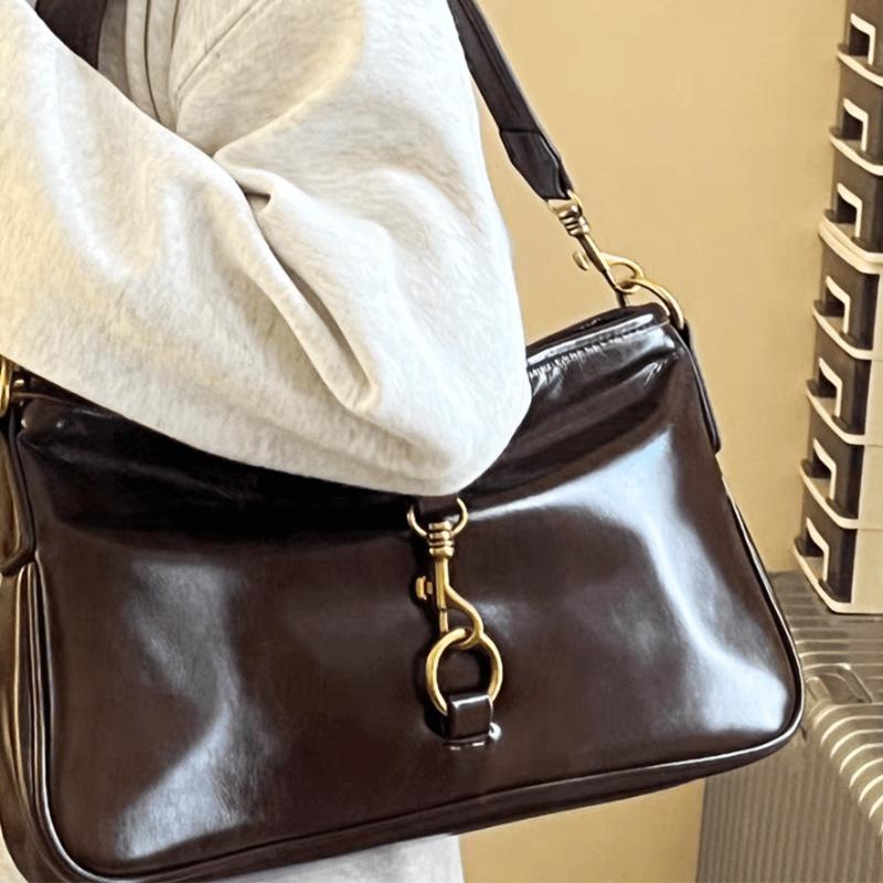 Black Bag Women's New Shoulder Underarm Bag Handbag