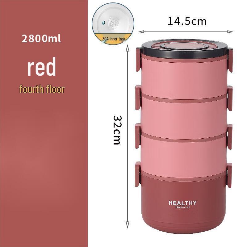 Qianxing 304 Stainless Steel Multi-Layer Portable Lunch Box