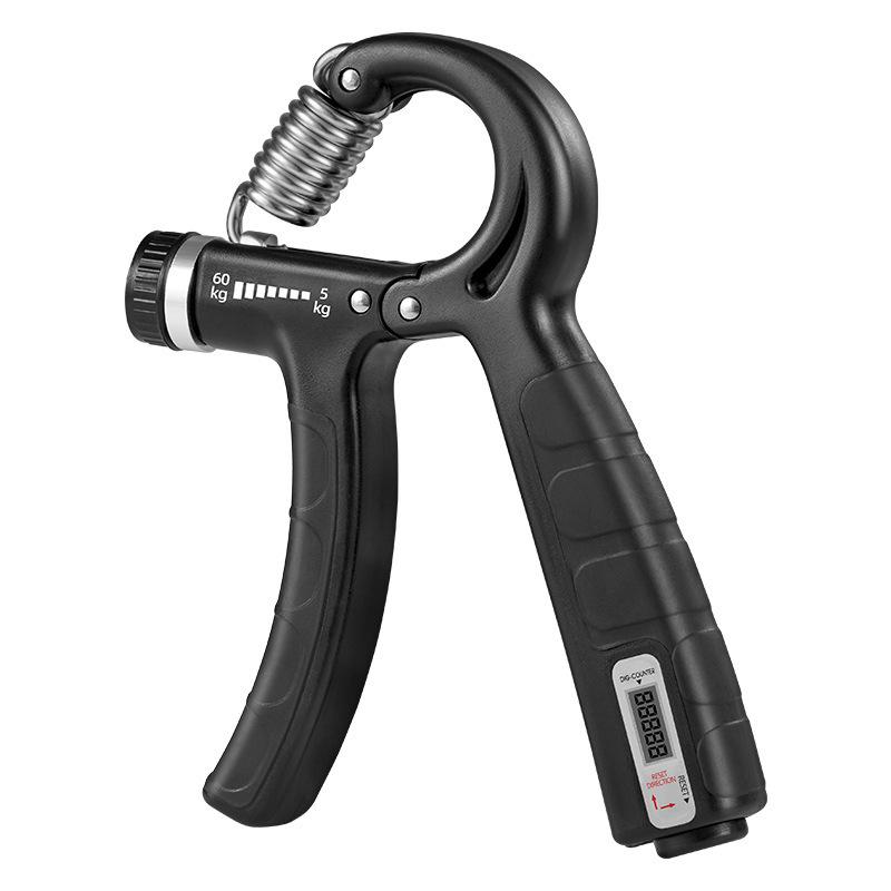Adjustable 5-60kg Hand Grip Strength Trainer for Men's Finger, Arm, and Muscle Fitness