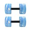 1Pair High Density EVA Foam Dumbbells Aquatic Exercise Dumbells Aqua Fitness Barbells Water Fitness Exercises Equipment