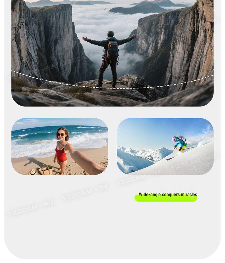 2025 Thumb Action Camera: HD Cycling & Motorbike Recorder