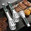 Antislip Roestvrijstalen Voedseltang Vlees Salade Brood Serveerklem Barbecue Grill Buffet Klem Kookgerei Keukenaccessoires