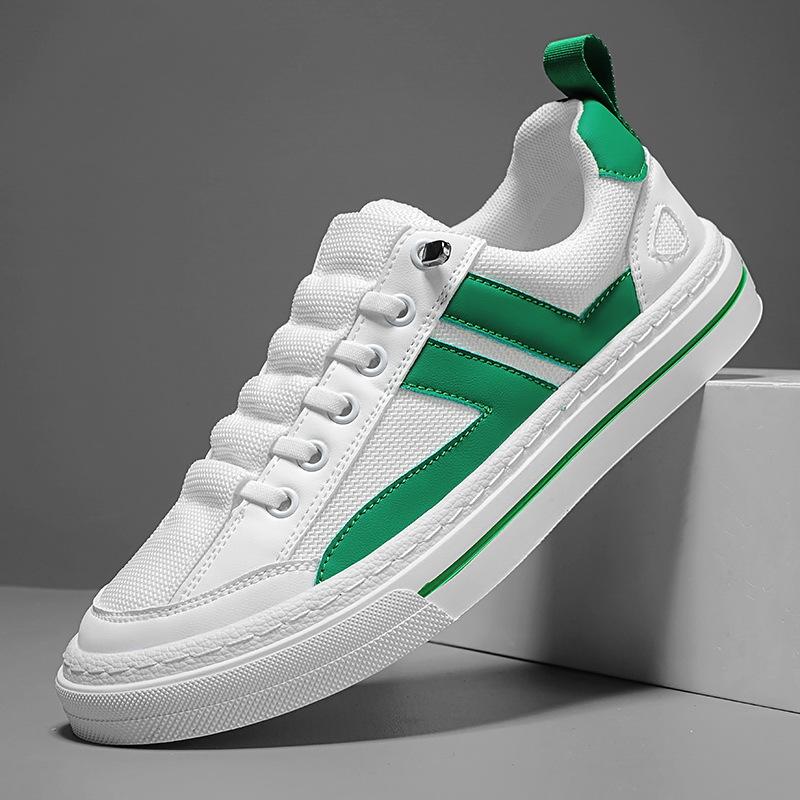 Canvas Men'S Shoes Spring Versatile Soft Sole Low-Top Casual Flat Shoes One Pedal White Cloth Shoes Sports Wear-Resistant Tide Shoes