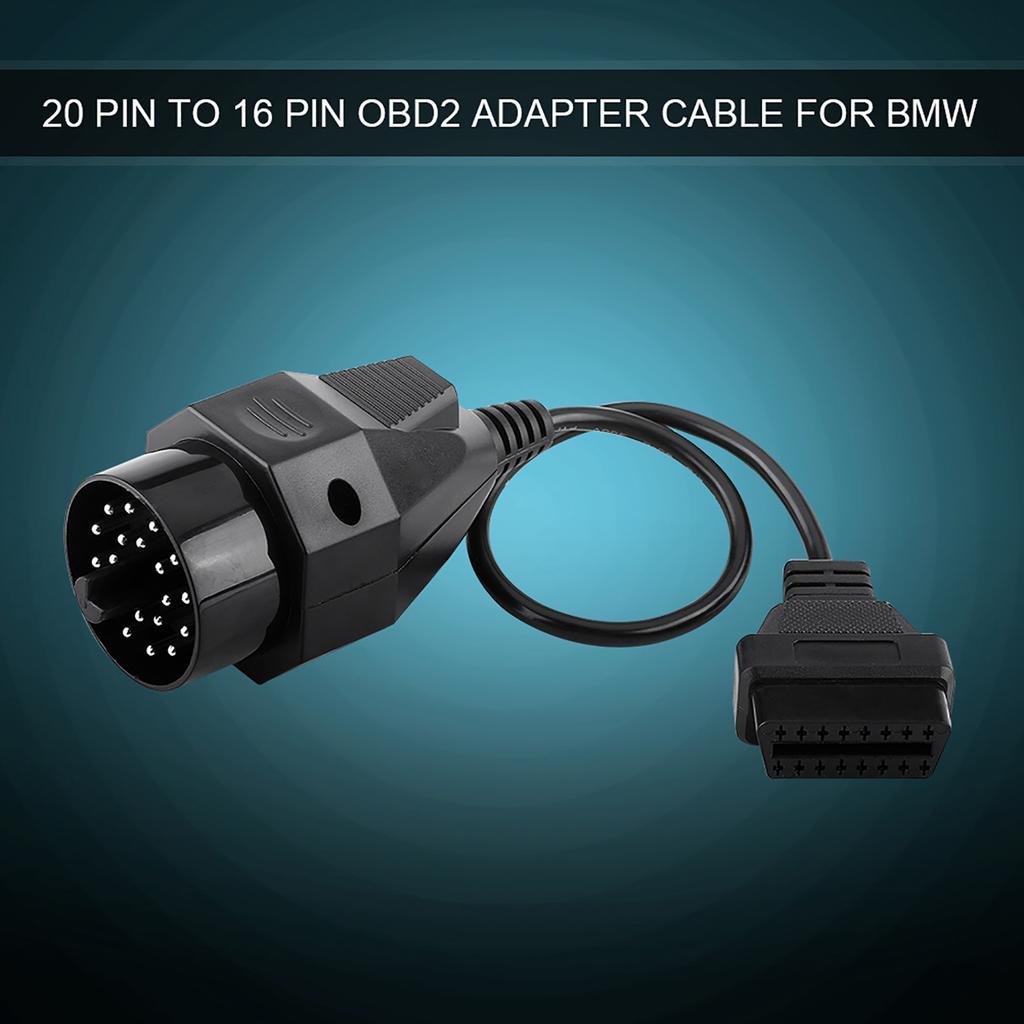 Connettore Adattatore OBD2 a 16 Pin con Cavo per Scanner per E36 E38 E39 E46 E53 X5 Z3