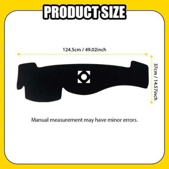 Dash Cover Anti-Slip Pat Dashboard 2008-2015 For Infiniti G25 G35 G37 Q40 Q60