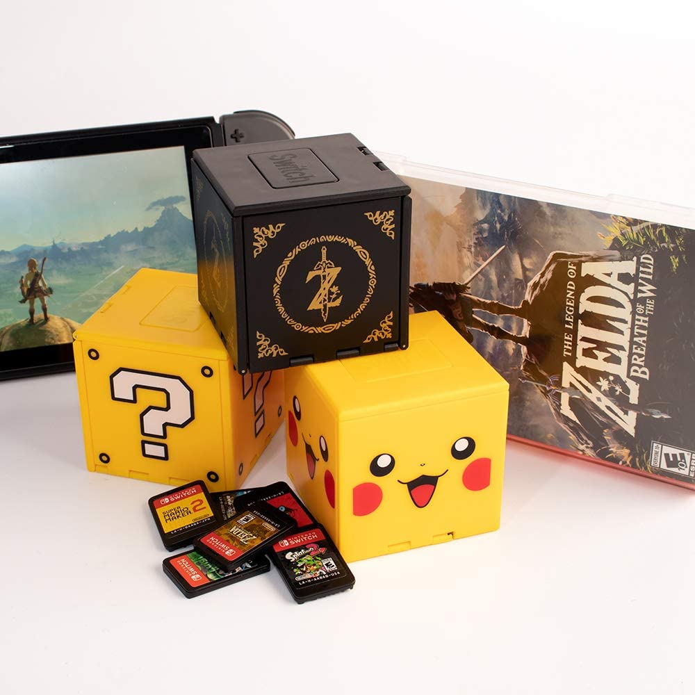 Nintendo Switch Game Switch Game Card 16 Game Storage Portable Game Card Organizer for Switch Lite Case, Holder, Cubes,