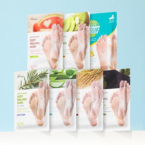 ARIUL Smooth & Pure Foot Peeling Mask (2 Packs, Choose 1 of 7 Options)