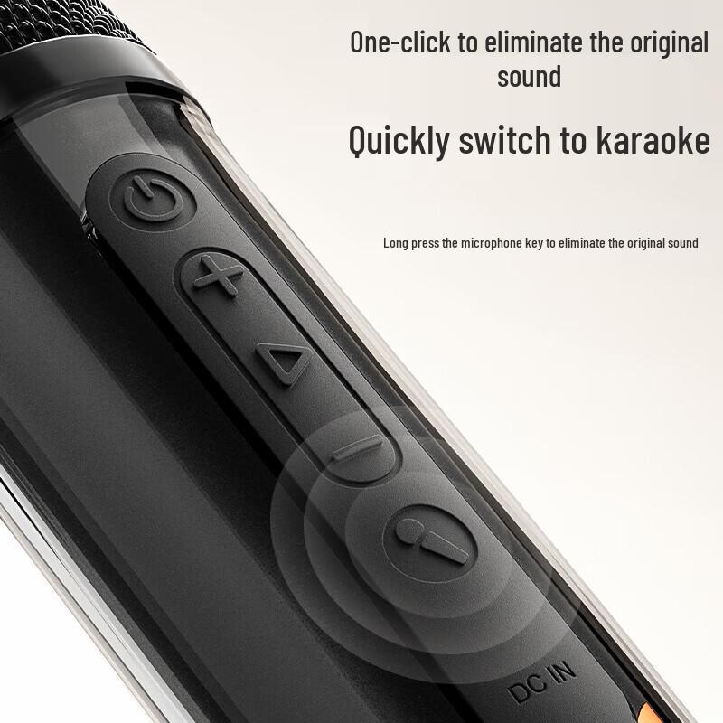 Newmine MC75 Portable Outdoor Bluetooth Karaoke Speaker with Dual Mics