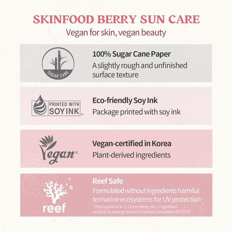 SKINFOOD - Berry Glowing Sun Cream Mini