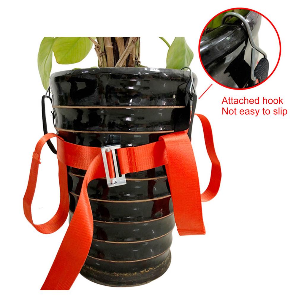 High Strength Potted Plant Mover Lifting Strap for Effortless Garden Object Relocation Easily and Safely
