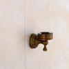 Bathroom Toilet Brush Holder, Antique Brass Color, Solid Brass Material, Wall Mounted, Traditional European Type for Hotel