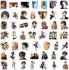50 Attack on Titan Movie Cute Moe Popular Cute Diary Suitable for Stickers, Waterproof, Stickers, Decorations, Merchandise, Anime, Set, Helmets, etc.