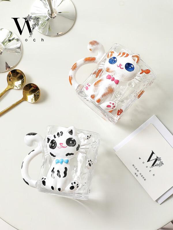 WOOCH Cat Series Couple Cup Gift Set