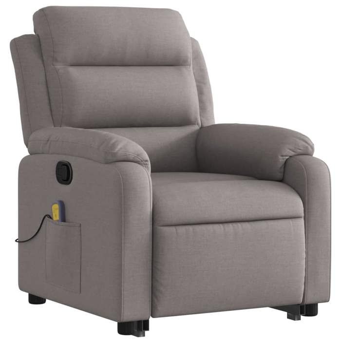 VidaXL Reclining Massage Armchair, Relaxation Chair with Backrest, Seat with Armrests, TV Armchair for Living Room 3205000