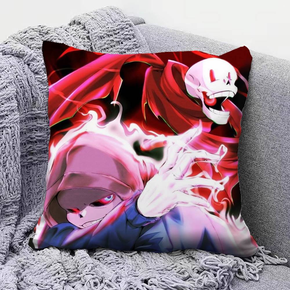 Classic Sans Undertale Game Cool Pillow Covers Home Sofa Cushion Covers and Aecorative Custom