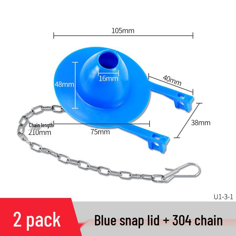 Classic Toilet Tank Lid Seat Water Stopper Rubber Plug Drain Valve Seal Ring Universal Accessory