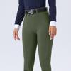 Women's High Waist Equestrian Riding Pants - Full Seat Silicone, Non-slip, Wear-resistant, Tight Fit with Pockets